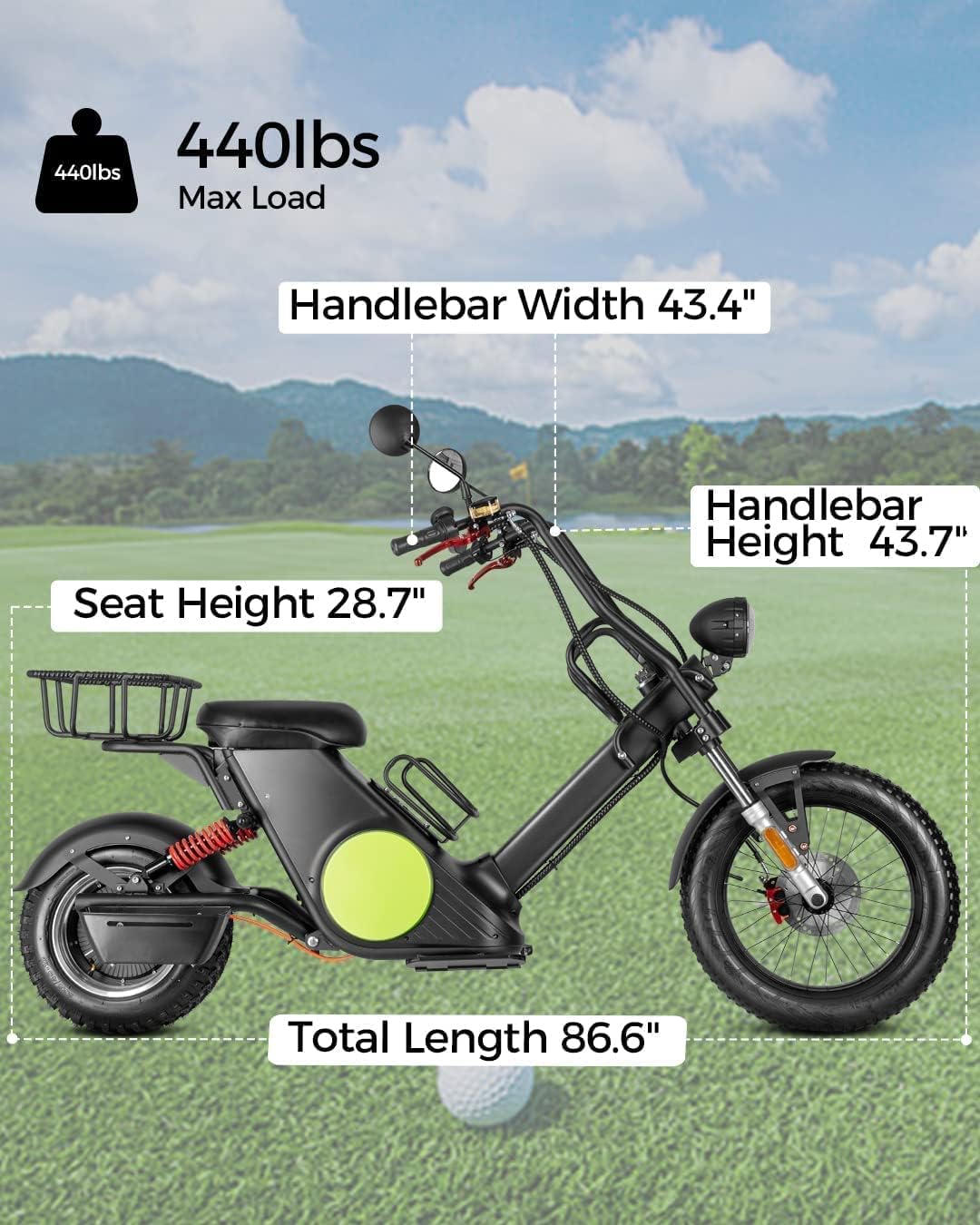 eAhora 2000W M1P/M2 Trike Electric Motorcycle for Adults 60V 30AH/40AH Battery Long Range 55/68Miles Full Suspension 3 Wheels Electric Motorcycle Dual Hydraulic Brake Mopeds