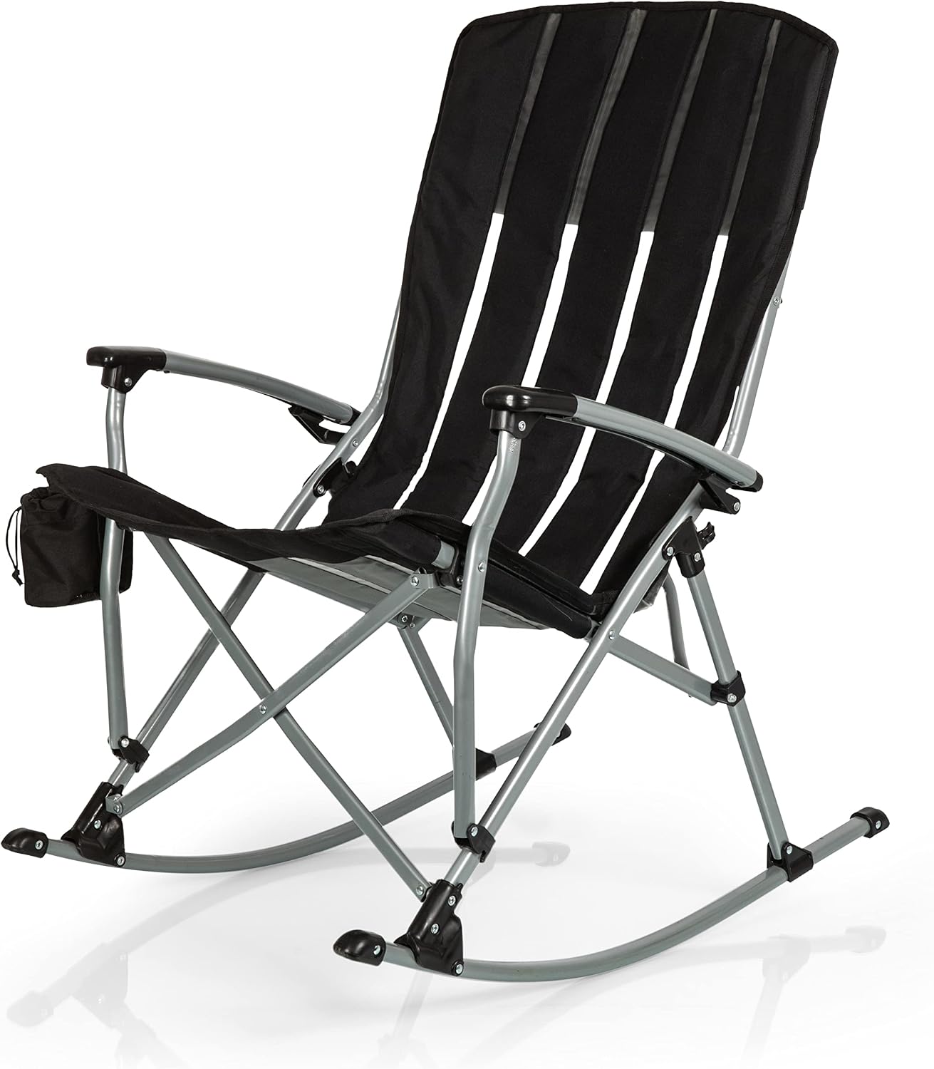 Picnic TIME NFL Unisex-Adult NFL Outdoor Rocking Camp Chair, XL Heavy Duty Camping Chair for Adults