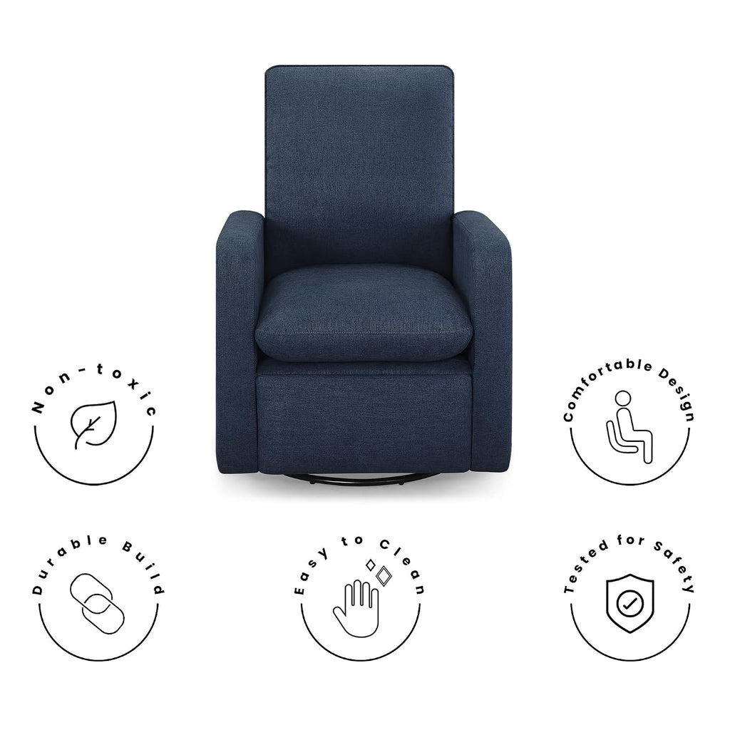 GAP babyGap Cloud Recliner with LiveSmart Evolve - Sustainable Performance Fabric, Sailor