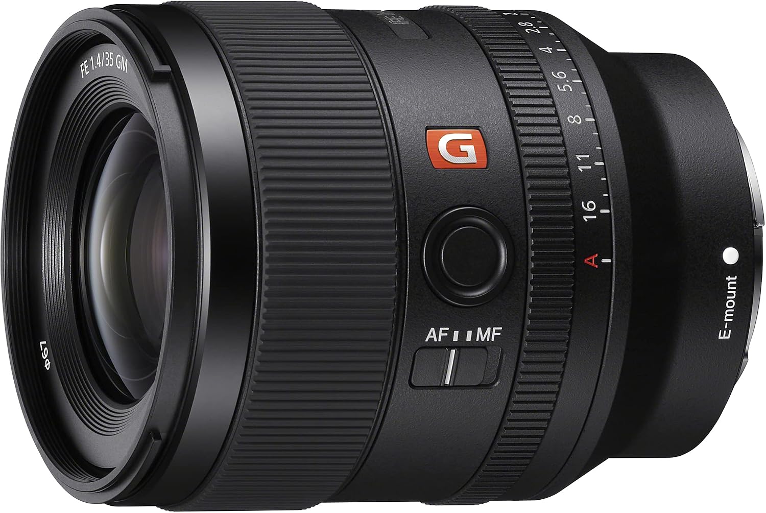 Sony FE 35mm F1.4 GM Full Frame Large Aperture G Master Lens SEL35F14GM for E-Mount Mirrorless Cameras Bundle with Deco Gear Backpack Case + 67mm UV/Polarizer/FLD Filter Kit + Monopod and Accessories