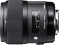 Sigma 35mm f/1.4 DG HSM Art Lens (for Canon DSLR Camera) Bundle Includes Manufacturer Accessories + Sunshine Photo Basic Bundle...