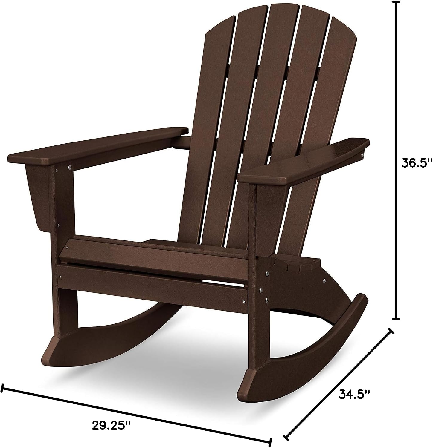 POLYWOOD® Nautical Rocker, Mahogany
