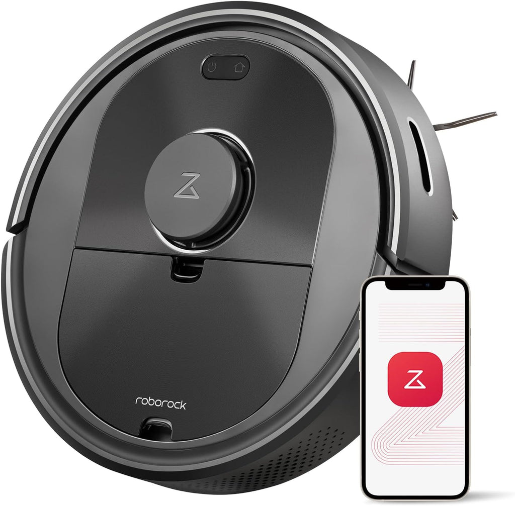 roborock Q5 Robot Vacuum Cleaner, Strong 2700Pa Suction, Upgraded from S4 Max, LiDAR Navigation, Multi-Level Mapping, 180 mins Runtime, No-go Zones, Ideal for Carpets and Pet Hair