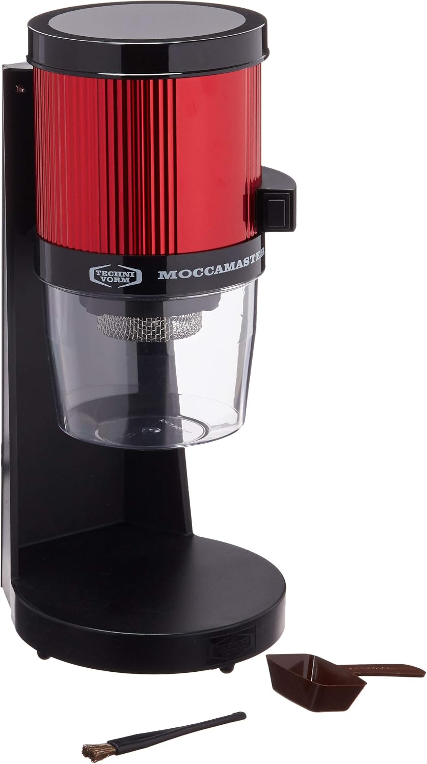 Technivorm Moccamaster 49313 KM4 TT Grinder, Metallic Red