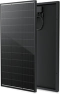 300 Watt Solar Panel, Upgraded 18BB Solar Cells 24.6% High Efficiency Monocrystalline 12V/24V PV Module for Home Rooftop RV Camper Marine Boat Off Grid System All Black (1pack)