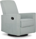 Evolur Raleigh Basic Glider, Recliner and Rocker in Light Blue