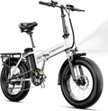 Folding Electric Bike, Removable Large Capacity Battery Ebike,Fat Tire Adult E-Bik,Long Range, Long-lasting Ebike