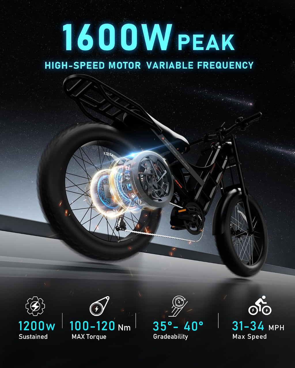 eAhora 2026 Romeo Pro 3/2 50-46Mph Electric Bike for Adults 5600W/4000W/2500W Dual Motor Ebike 60V/80Ah 52V/70Ah Long Range Fat Tire Full Suspension Electric Mountain Bicycle