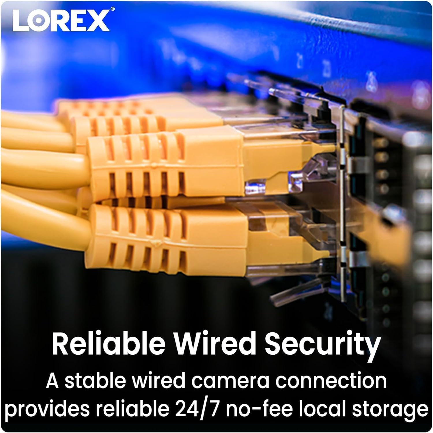 Lorex 4K 8MP IP Bullet PoE White Wired Security Camera | Add-On Camera | Color Night Vision | Smart Motion Detection (Person/Vehicle) | Listen-in Audio | IP67 Weatherproof | Metal Housing