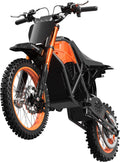 EILLEO Adult Electric Dirt Bike, Electric Mountain Bike with 3000W Brushless Motor - 37.5 MPH, 48V/20Ah Removable Battery, Hydraulic Brakes & Full Suspension Electric Motorcycle for Teens 13+