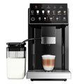 Fully Automatic Coffee Machine, 20 Bar Coffee Maker with Grinder, Automatic Espresso Machine with 15 Grinding Levels, Touch Control for Cappuccino & Latte, Auto Self-Cleaning