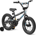 67i BMX Toddler Bike with Training Wheels 12/14/16 Inch Kids Bicycle Boys Girls Age 3-8 Durable Steel Frame Adjustable Seat Coaster Brake Bicicleta para Niños