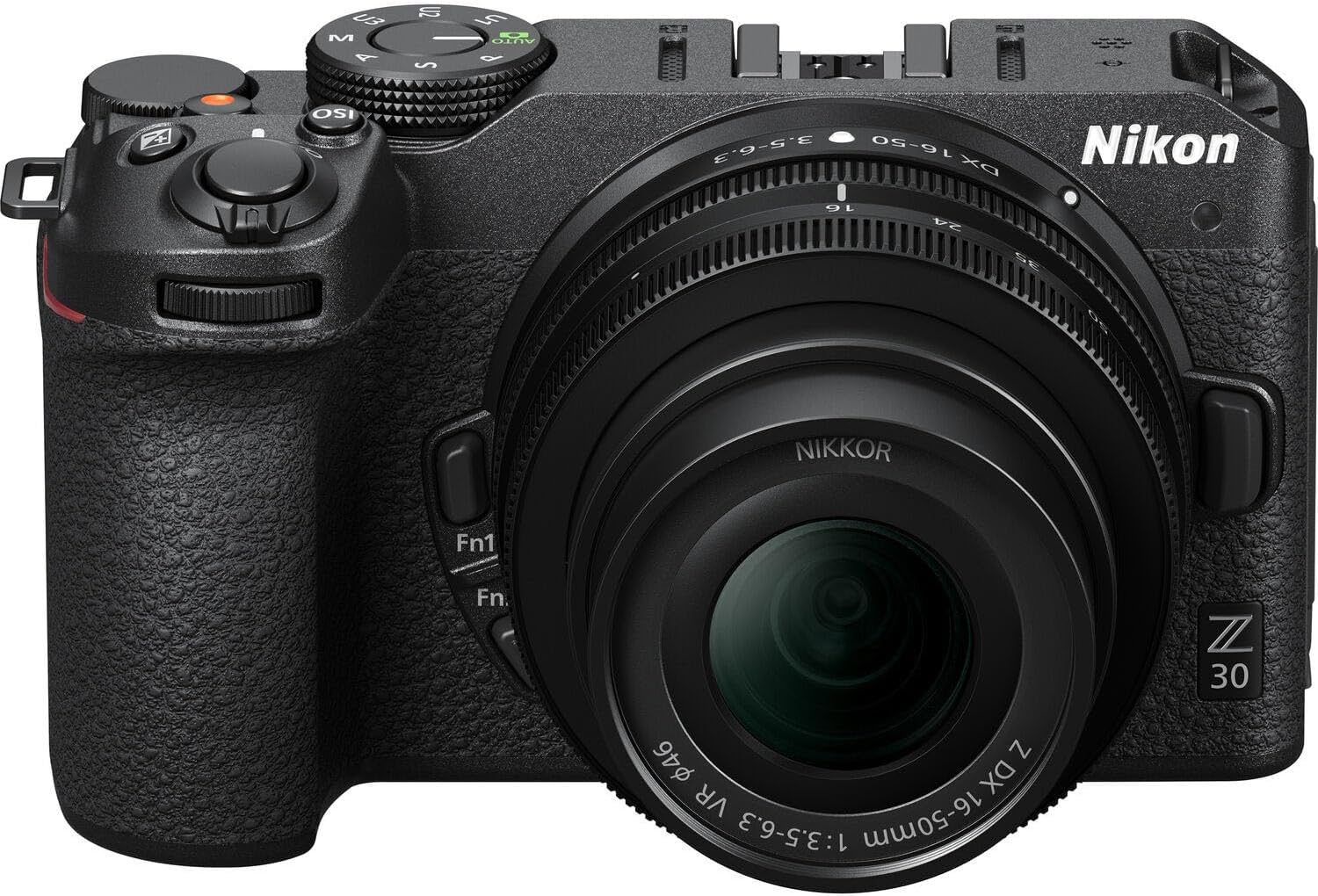 Nikon Z30 Mirrorless Camera with Z DX 16-50mm f/3.5-6.3 VR Lens + 128 GB Memory + Extra Battery + Camera Case + Tripod + More (28pc Bundle)