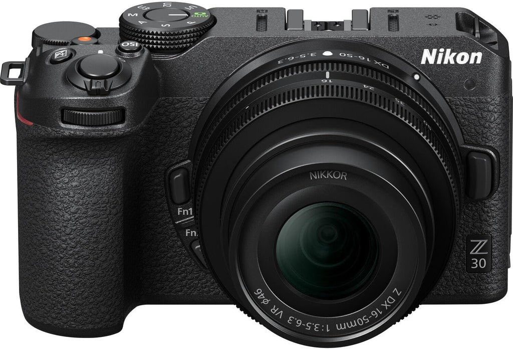 Nikon Z30 Mirrorless Camera with Z DX 16-50mm f/3.5-6.3 VR and 50-250mm f/4.5-6.3 VR Lens + 128 GB Memory + Extra Battery + Camera Case + Tripod + More (31pc Bundle)