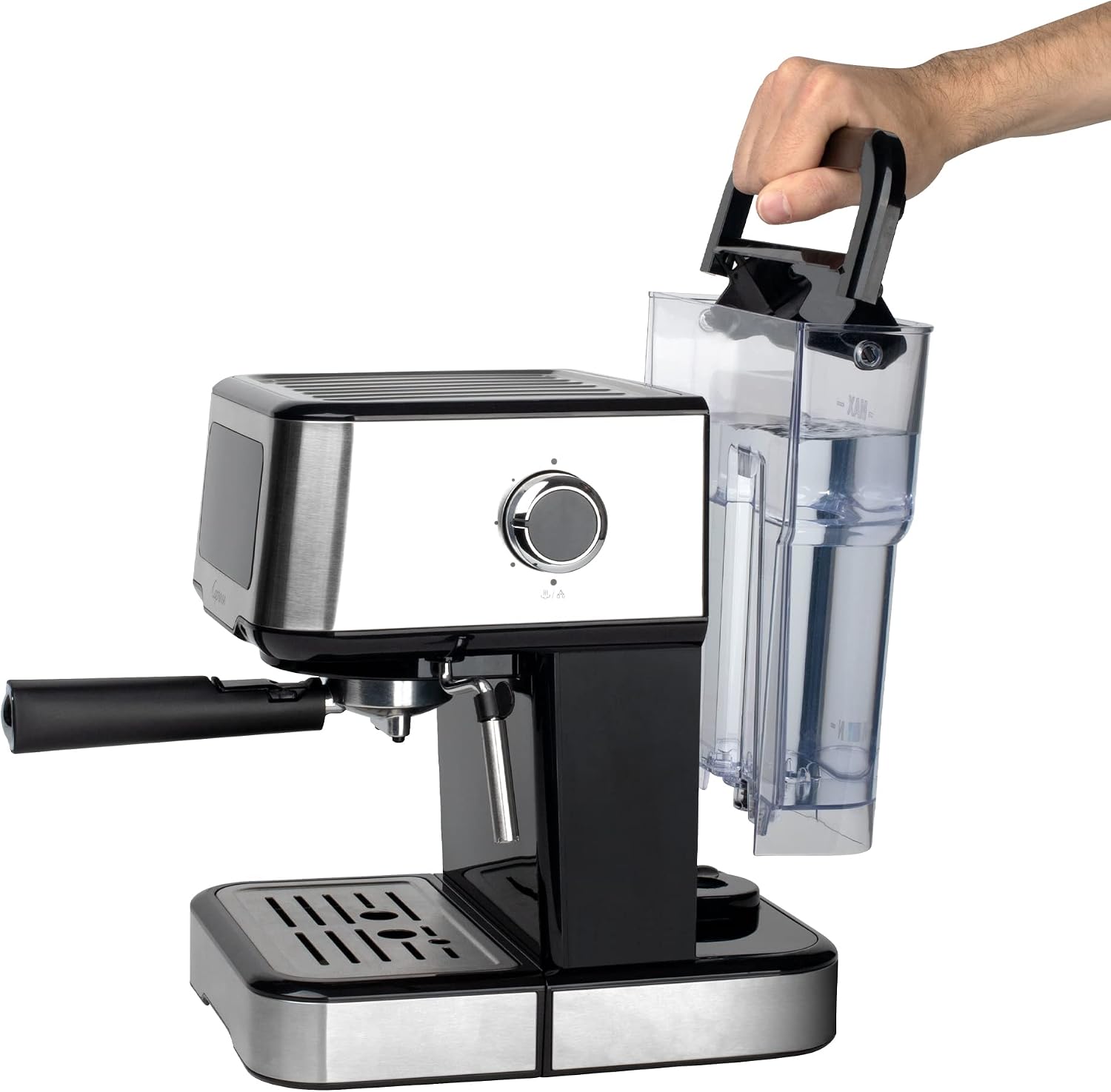 Capresso Café TS Touchscreen Espresso Machine, 50 ounces,Silver