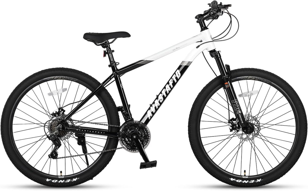 AVASTA Earth 26 27.5 inch Mountain Bike with 21-Speed, Aluminum Frame, Dual Disc Brake, Comfortable Saddle, Multiple Colors