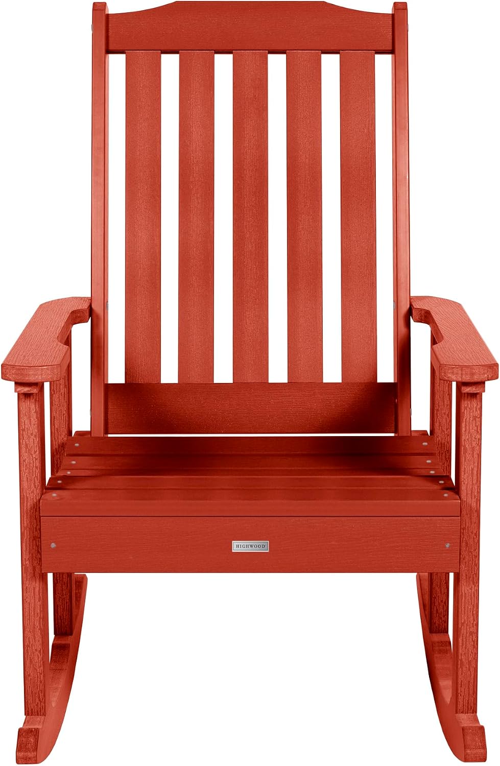 Highwood Lehigh Rocking Chair, Rustic Red