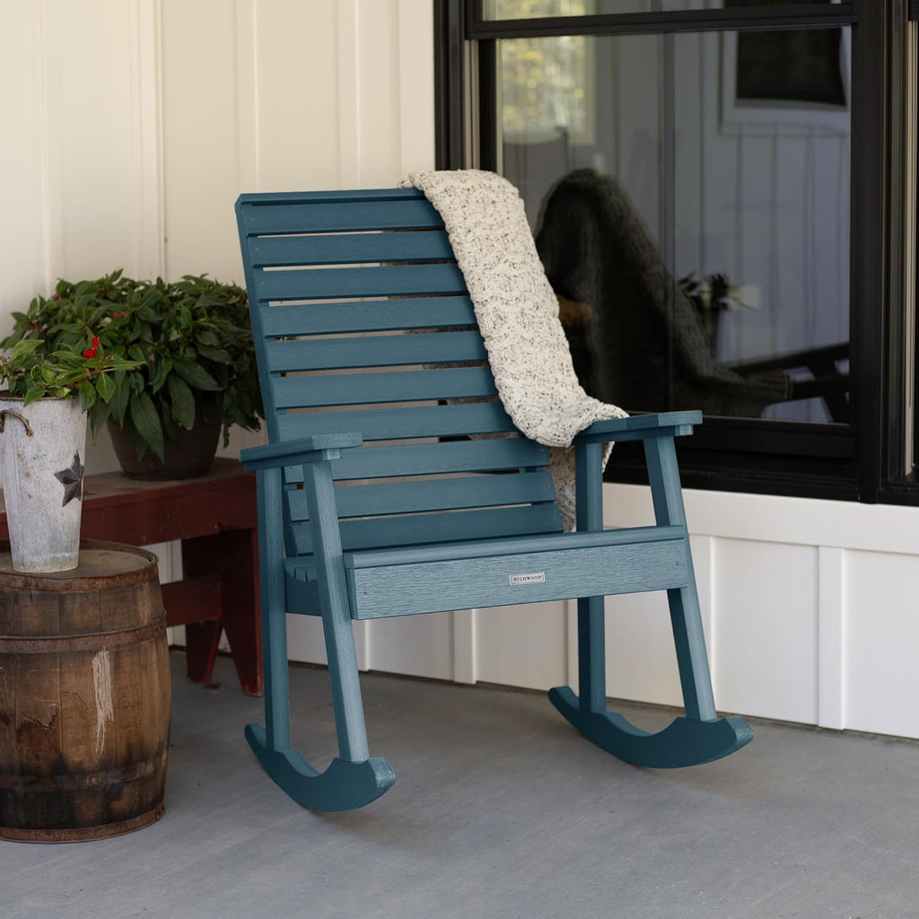 highwood Weatherly Rocking Chair, Nantucket Blue
