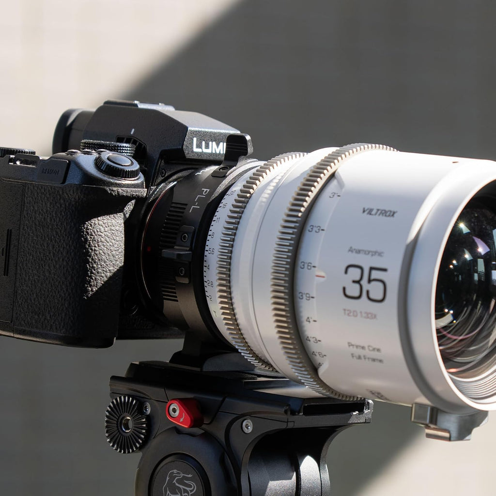 VILTROX PL-L Lens Mount Adapter Ring Compatible with PL Lens to L Mount Camera Panasonic S1 S1R S1H S5/Leica SL SL2 CL TL/Sigma FP DSLR Cameras, with Two caps, Detachable Ring Base