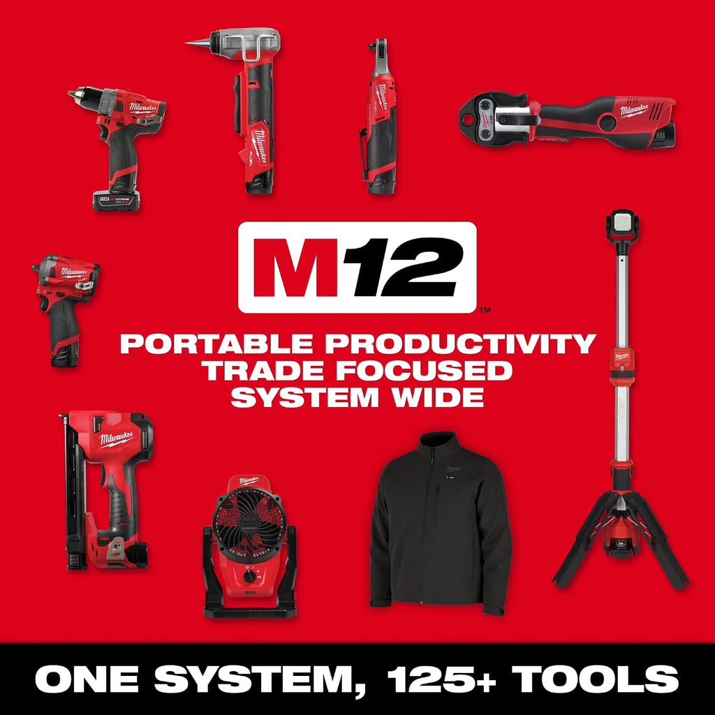 Milwaukee Electric - M12 SUBCOMPACT BRUSHLESS 2-Tool Combo KIT