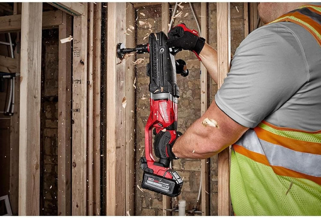 Milwaukee 2811-20 M18 FUEL 18-Volt Brushless Cordless GEN 2 SUPER HAWG 7/16 in. Right Angle Drill (Tool-Only)