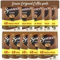 Senseo Strong Dark Roast Coffee Pods, 48 Count (Pack of 10) - Single Serve Coffee Pods Bulk Pack for Senseo Coffee Machine - Compostable Coffee Pods for Hot or Iced Coffee, Cold Brew Coffee
