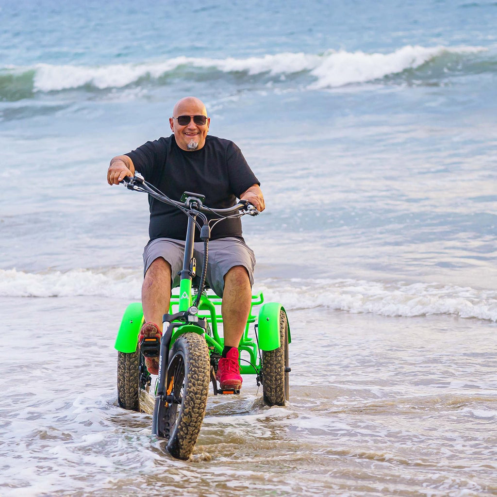 ADDMOTOR ARISETAN Electric Trike for Adults, 750W Rear Motor Electric Tricycle, 85MI 48V 20AH Semi-Recumbent E-Trike, UL2849 3 Wheel Electric Trike