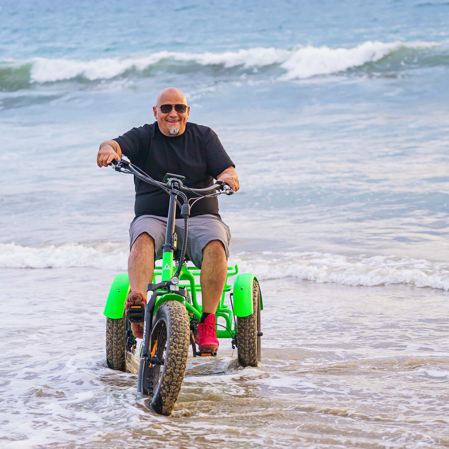 ADDMOTOR ARISETAN Electric Trike for Adults, 750W Rear Motor Electric Tricycle, 85MI 48V 20AH Semi-Recumbent E-Trike, UL2849 3 Wheel Electric Trike