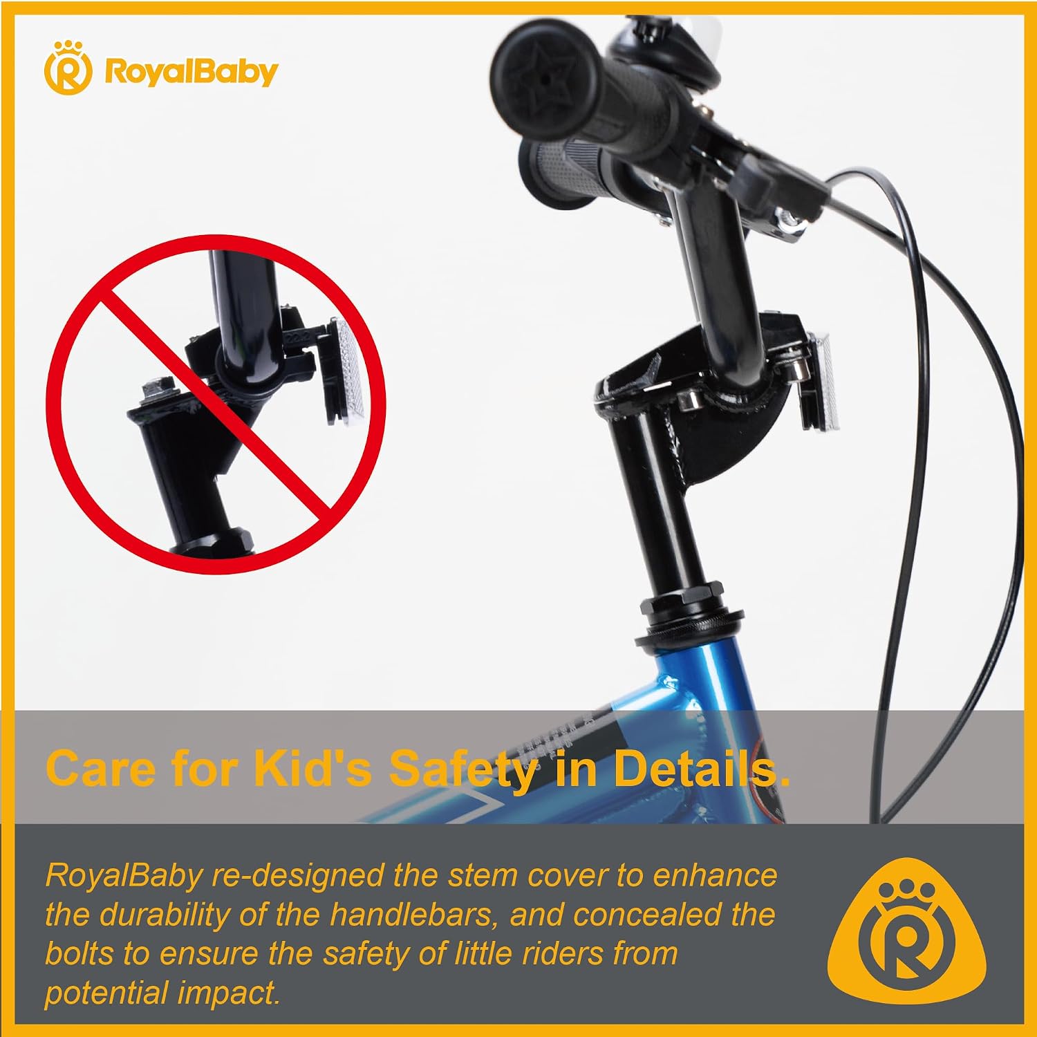 RoyalBaby Kids Bike with Dual Handbrake for Beginners,12 14 16 18 20 Inch Bicycle for Boys & Girls Ages 3-10 Years