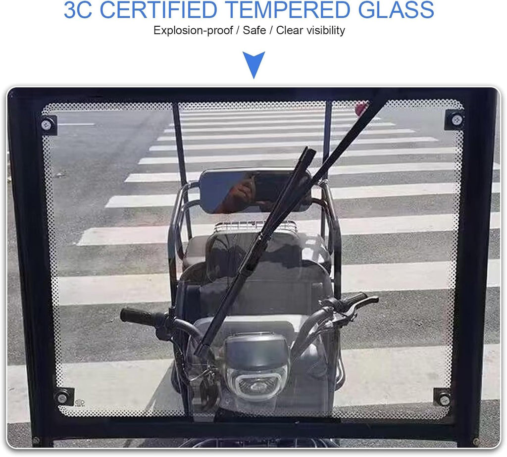 Adult Electric Tricycle Bike Covers, Electric Tricycle Frame Canopy Cover, Protect 3-Wheel Bike from Rain, Dust, Debris, and Sun(Red,160 * 80cm/63 * 31.5in)