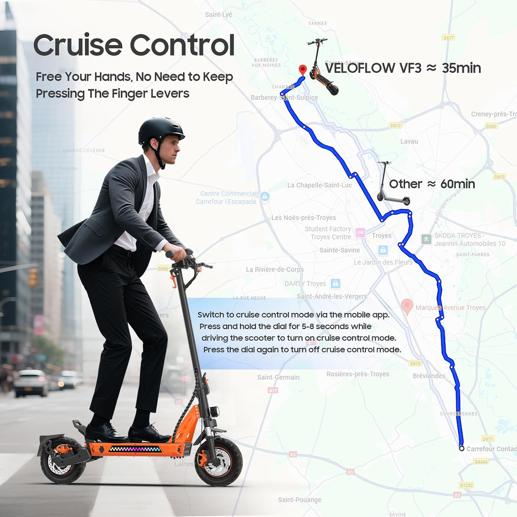 Electric Scooter aldults, 10' Tires, 1000W Brushless Motor, Top Speed 28 MPH, 28 Miles Max Range, Smart APP, Max 330lbs Load, 4.9in Display, Folding E Scooter（Upgraded Shock Absorption）