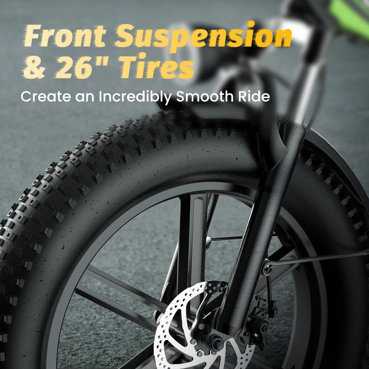 Folding Electric Bike, Removable Large Capacity Battery Ebike,Fat Tire Adult E-Bik,Long Range, Long-lasting Ebike