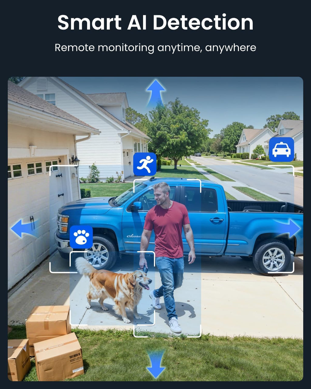 REOLINK RLC-823S2 Smart 4K/8MP UHD PTZ Security Camera with Cutting-Edge 16X Optical Zoom and 3D Zoom, Color Night Vision with Spotlights, Person/Vehicle/Animal Detection, 2 Way Talk, 24/7 Recording