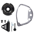 ARBORTECH Industrial Woodcarver Pro Kit | Ø 100 mm Carbide Wood Carving Disc for Angle Grinder with Protective Guard | IND.FG.200