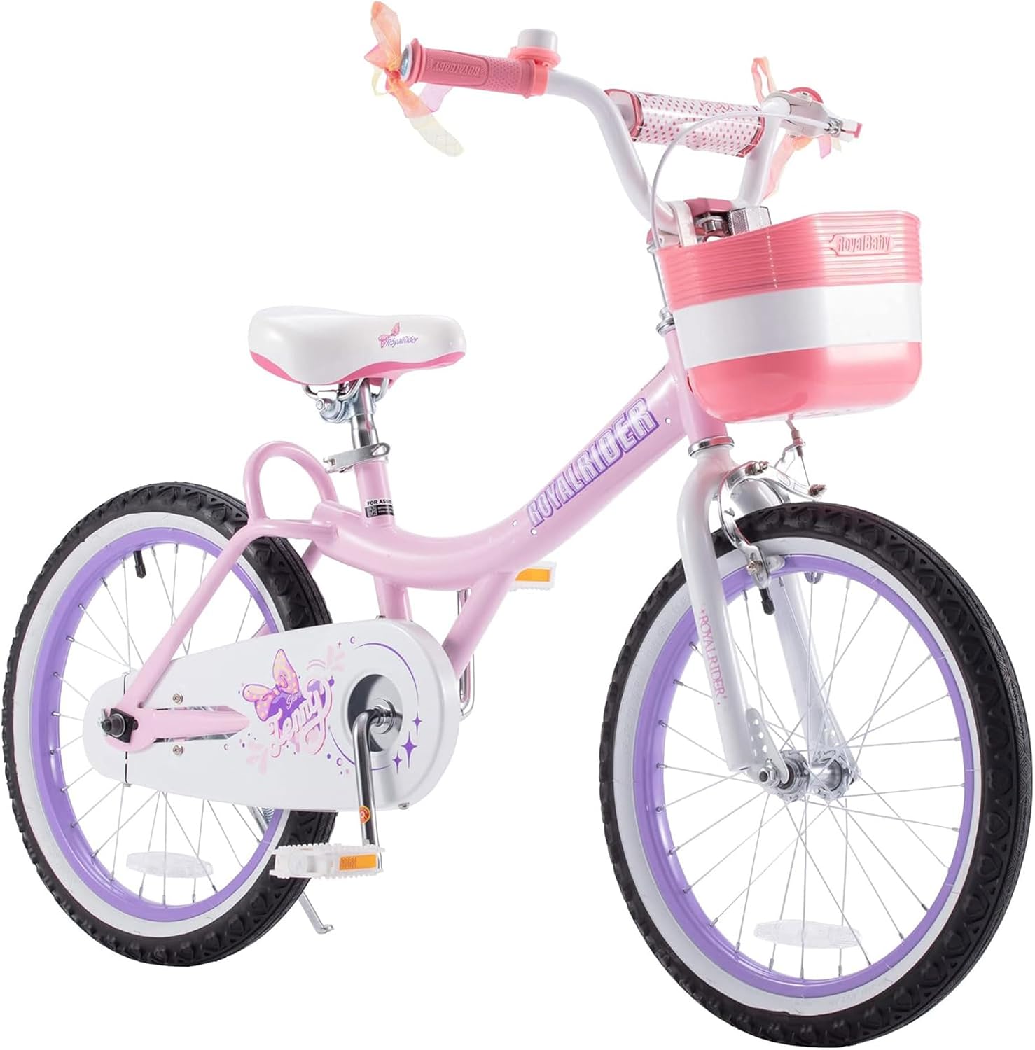 Royalbaby Princess Girls Kids Bike 12 14 16 18 20 Inch Children Bicycle with Basket for Age 3-12 Years