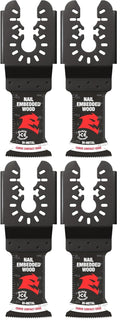 Diablo DOU125BW3 1-1/4 in. Universal Fit Bi-Metal Oscillating Blades for Nail-Embedded Wood (12-Pack)