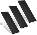 Wasserstein Solar Panel, Solar Panel Charger for Google Nest Cam Outdoor or Indoor, Battery - 2.5W Solar Power - Camera Solar Panels Made for Google Nest (3 Pack)