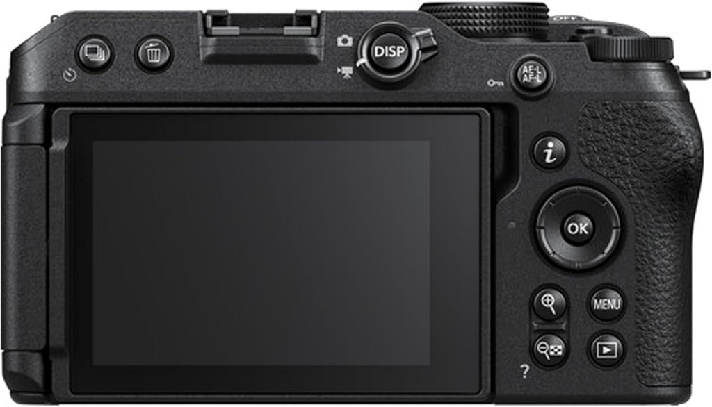 Nikon Z30 Mirrorless Digital Camera W/Nikkor Z 16-50mm Lens + 128GB Memory, LED Light, Microphone, Filters, Case, Tripod, and More (34pc Video Bundle) (Renewed)