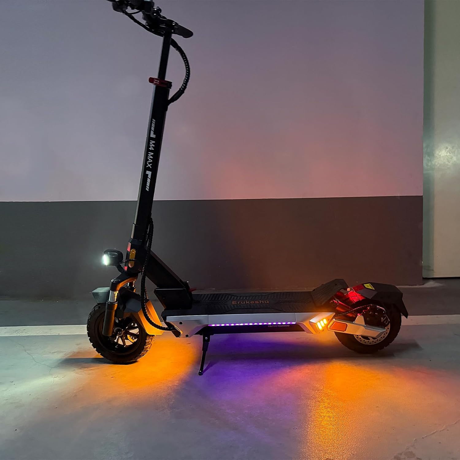 Electric Scooter Adults 1600/2000W Motor 50 Miles Long Range & 30/35 MPH Top Speed 10' Off Road Tire Folding E-Scooter 48V 20.8AH Battery Kick Scooter with Detachable Seat for Commuter Outdoor