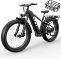Vivi ACE01 Electric Bike for Adults,26' x 4.0 Fat Tire Ebike,750W Peak Motor Torque Sensor Electric Mountain Bike,20MPH Electric Bicycle with 48V 15AH Battery,Hydraulic Brake,SGS Certified to UL2849