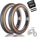 26 x 4.0 Inch 2 Pcs E-Bike Fat Tires with Inner Tubes and Tire Levers Set,Puncture Proof Replacement Tire Compatible with Mountain Beach Snow or 3-Wheel Bikes