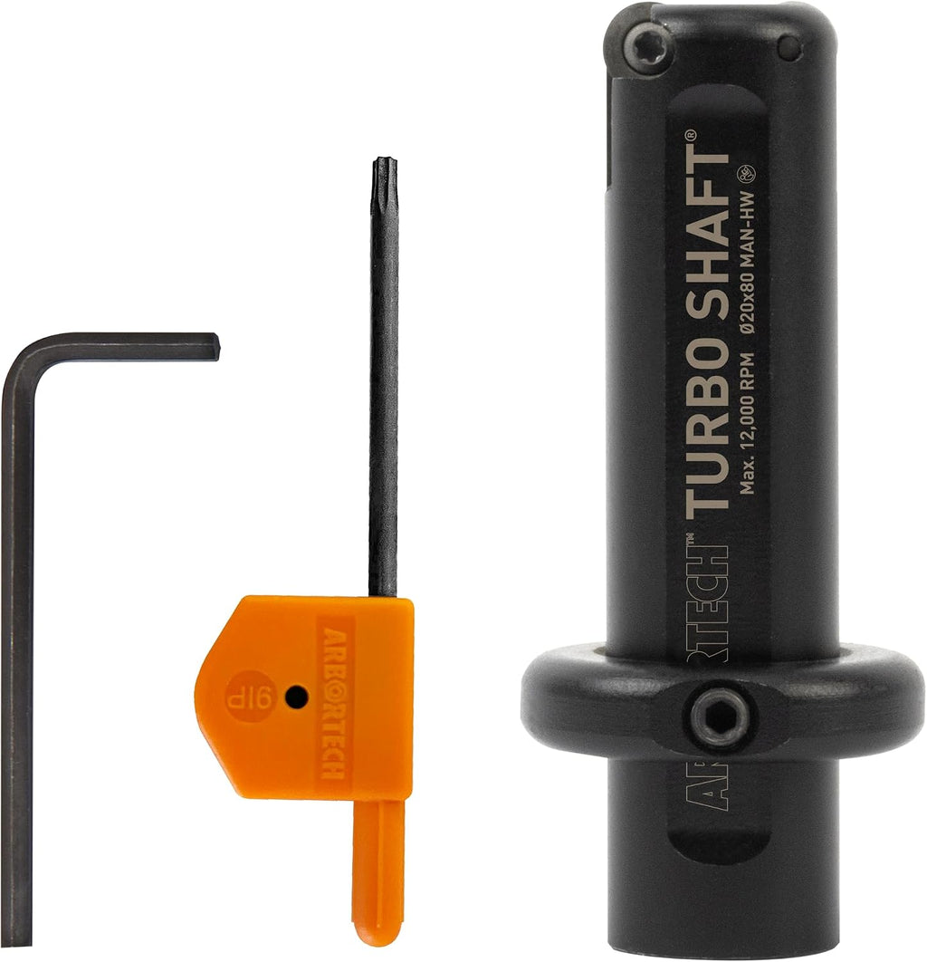 ARBORTECH TURBO Shaft | Ø 20 mm Freehand Power Carving Attachment for Angle Grinder | IND.FG.500