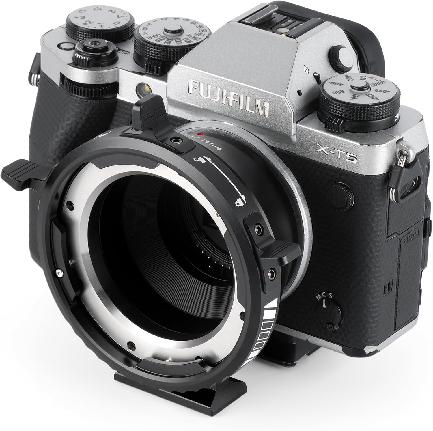 VILTROX PL-X Lens Mount Adapter Ring Lens Converter with Rotary Lock Compatible with PL Lens to Fuji X-Mount Cameras- X-Pro1/X-Pro2/X-E1/X-E2/X-E2s/X-E3/X-H1/X-T1/X-T2/X-T3, etc.