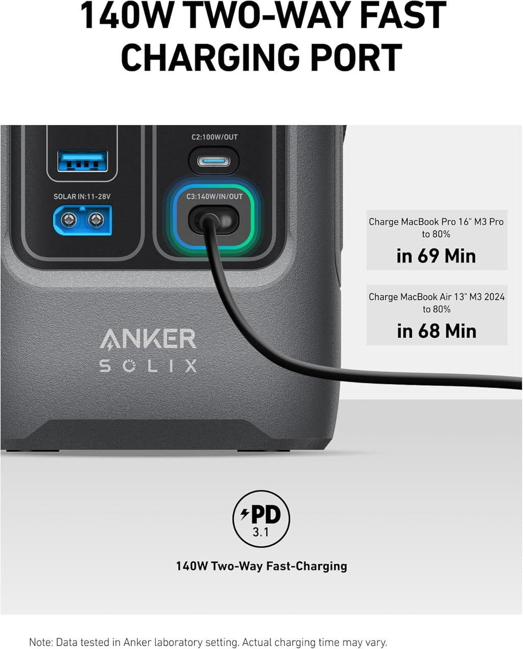 Anker Power Bank Station SOLIX & soundcore Rave 3S AI Karaoke Party Speaker with 2 Wireless Microphones