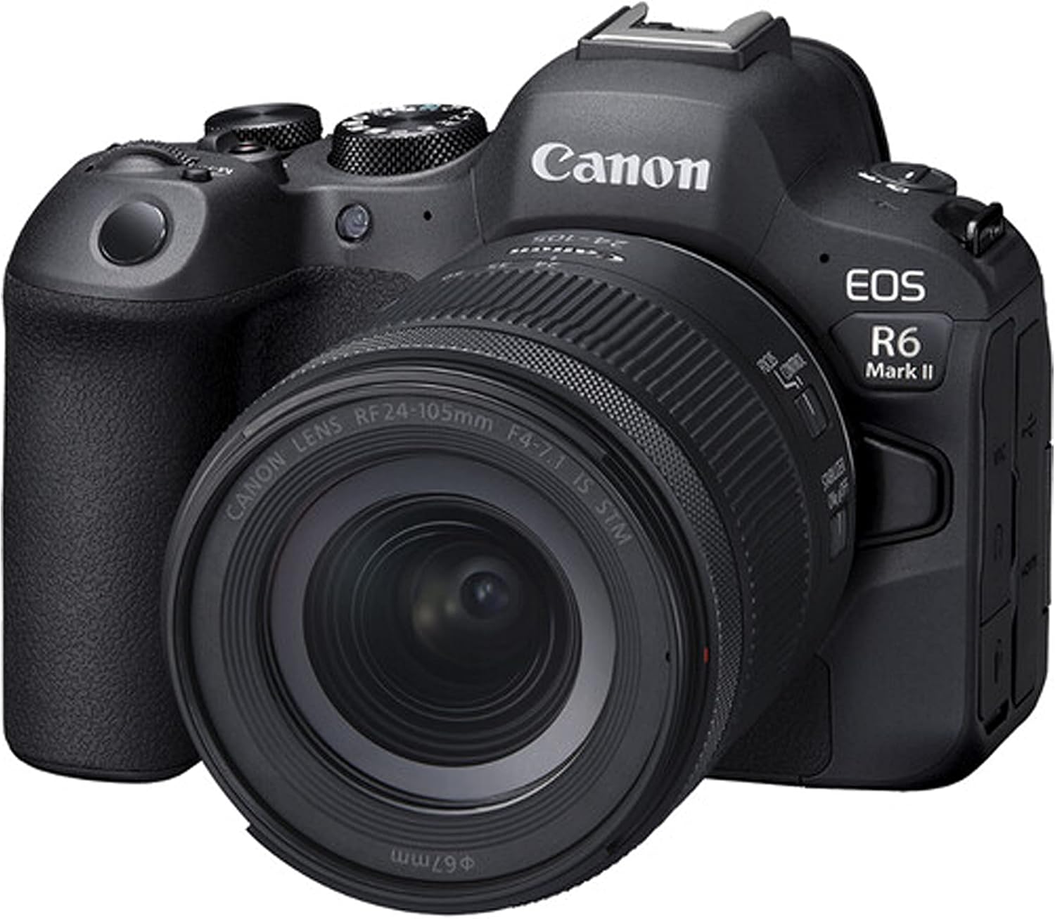 Canon EOS R6 Mark II Mirrorless Camera with 24-105mm Lens + 420-800mm Super Telephoto Lens + 100S Sling Backpack + 64GB Memory Cards, Professional Photo Bundle (42pc Bundle) (Renewed)