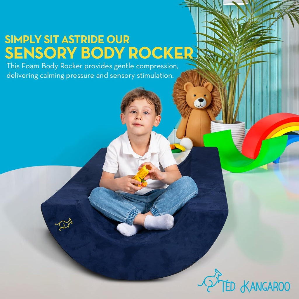 TED KANGAROO Sensory Chair for Kids — Sensory Soft Play Body Rocker for Children | Large Rocking Chair | Foam