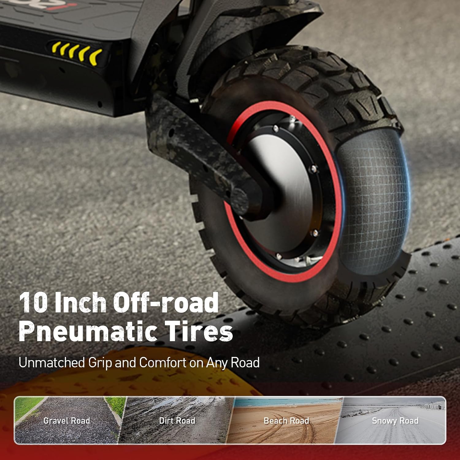 iScooter Electric Scooter Adults, 2000W/1000W Motor Up to 38/28 MPH Top Speed Escooter, 10/11' Off-Road Pneumatic Tire Scooters for Adults with Cruise Control, Dual Suspensions, Foldable E-Scooter