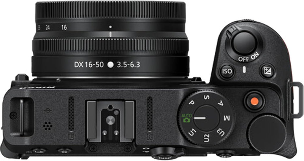 Nikon Z30 Mirrorless Digital Camera W/Nikkor Z 16-50mm Lens + 128GB Memory, LED Light, Microphone, Filters, Case, Tripod, and More (34pc Video Bundle) (Renewed)