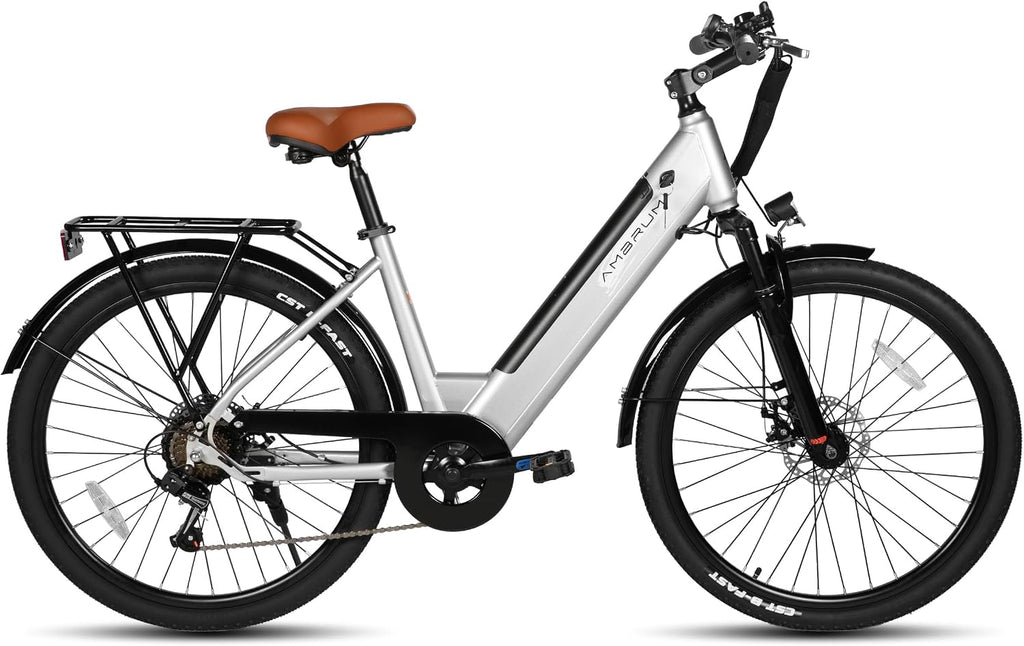 JOYSTAR 20 26 Inch Electric Bike for Kids Teens Ages 6+ with 250W/500W Brushless Motor, Electric Mountain Bicycle with Removable Battery, Safe Children Ebikes with Dual Disc Brakes