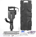 XtremepowerUS 2800W Demolition Jack Hammer Point Chisel Bits Demo Jack Hammer Cement Concrete Floor Breaker Block Punch Drill 55J Case